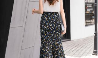 雪纺半身裙 雪纺半身裙